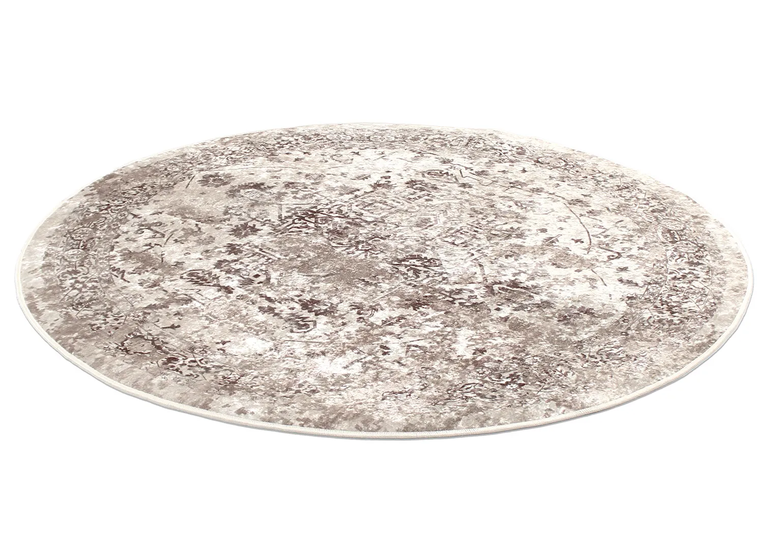 Rundt tæppe - Mateur (grå)