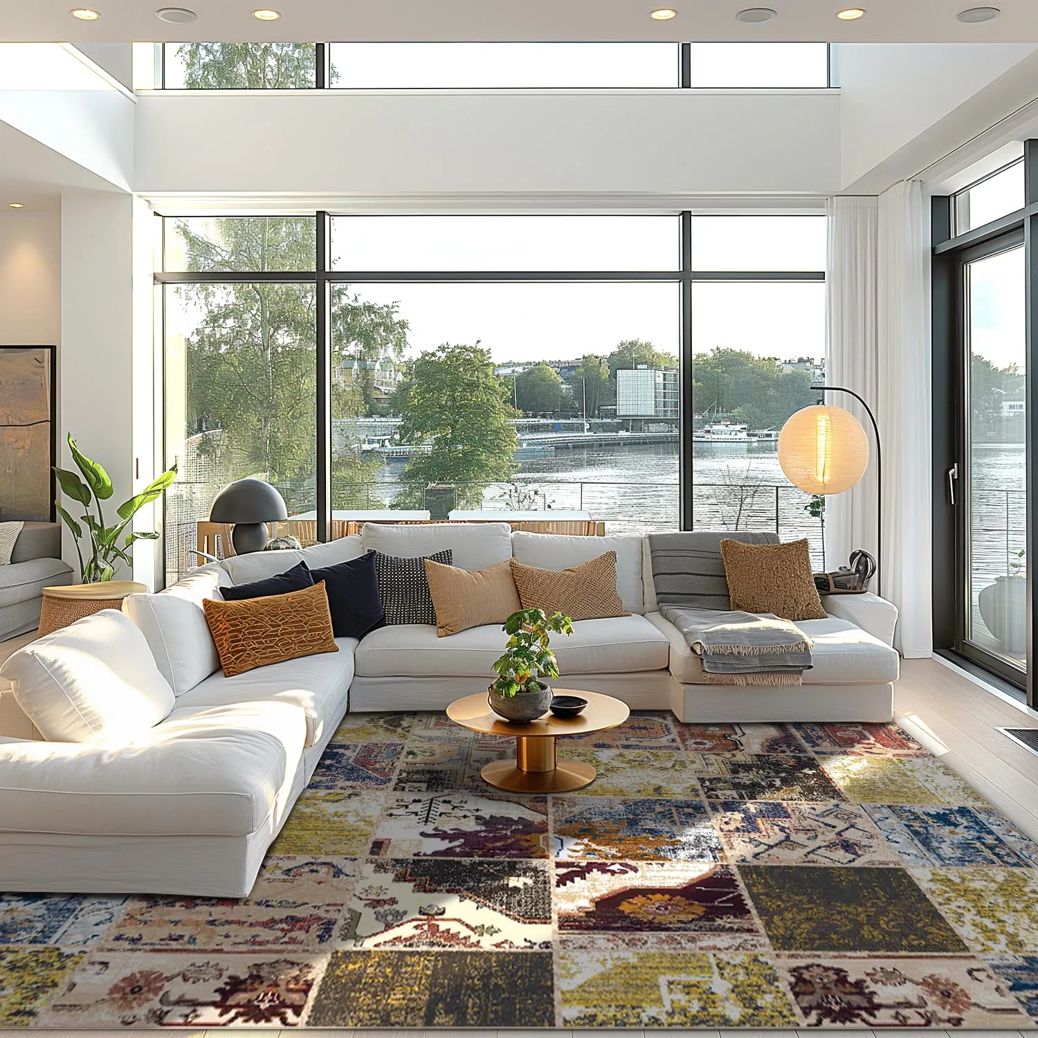 Wilton-tæppe - Acroma (multi)