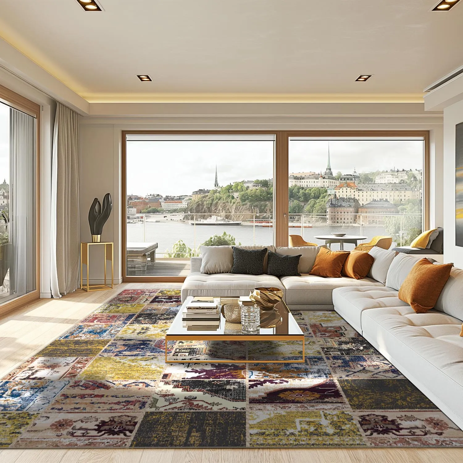 Wilton-tæppe - Acroma (multi)