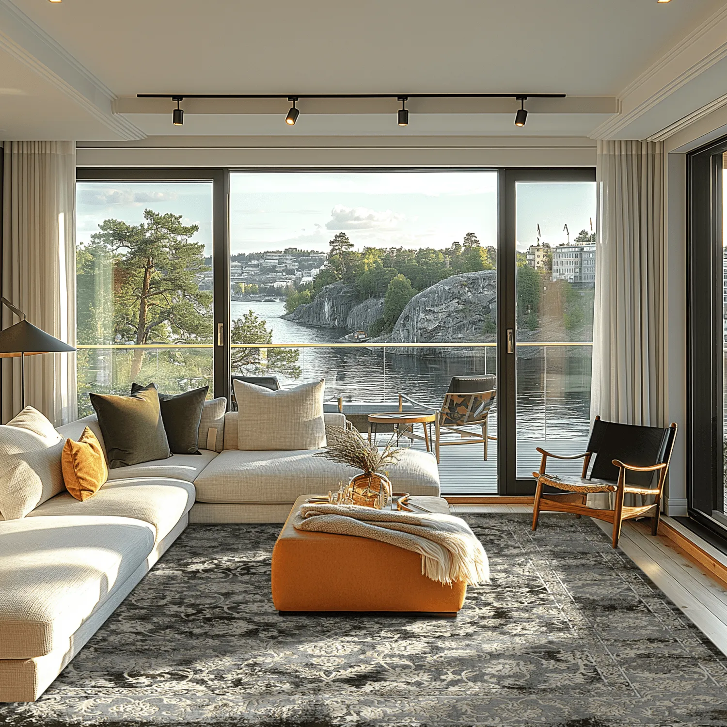 Wilton-tæppe - Amaya (brun)