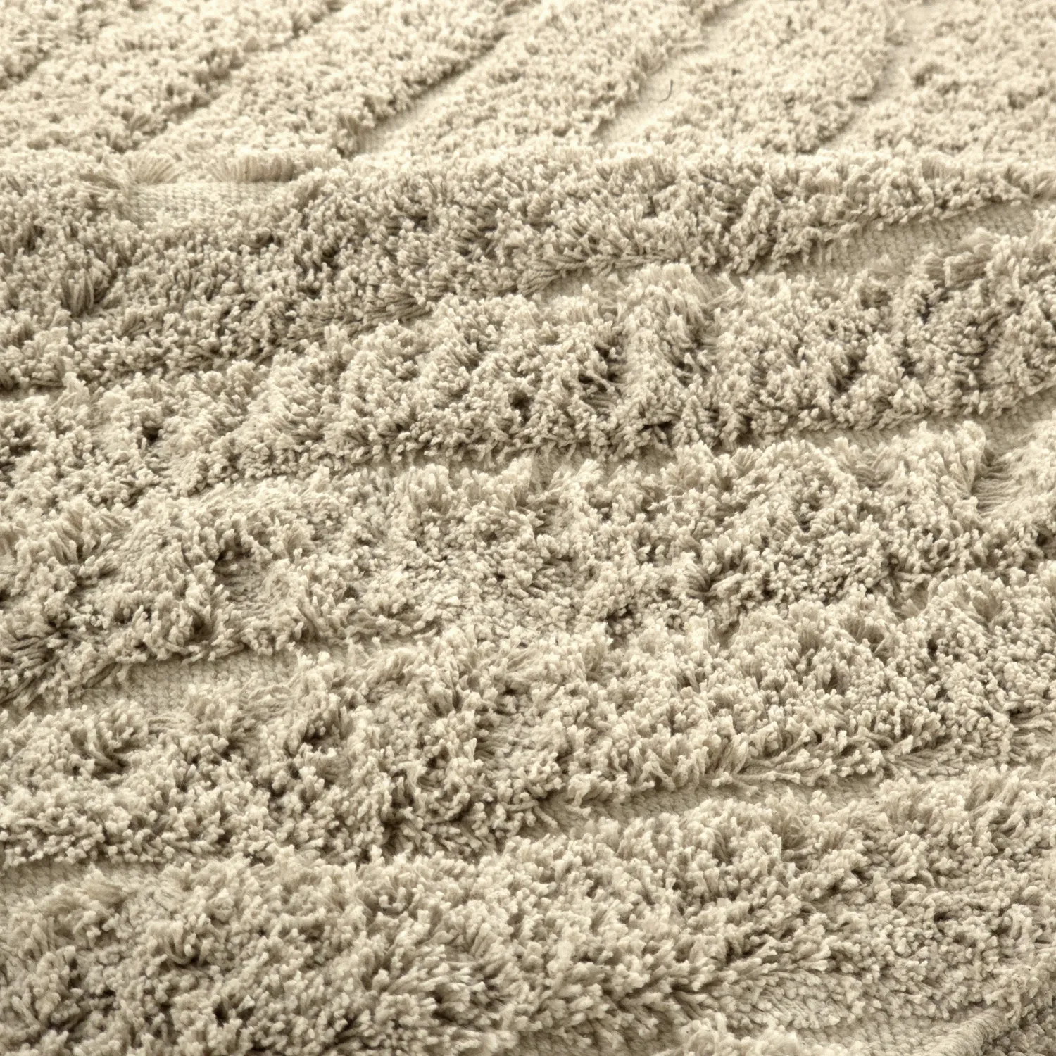 Ryatæpper - Amberley Natural Cotton Shaggy (beige)