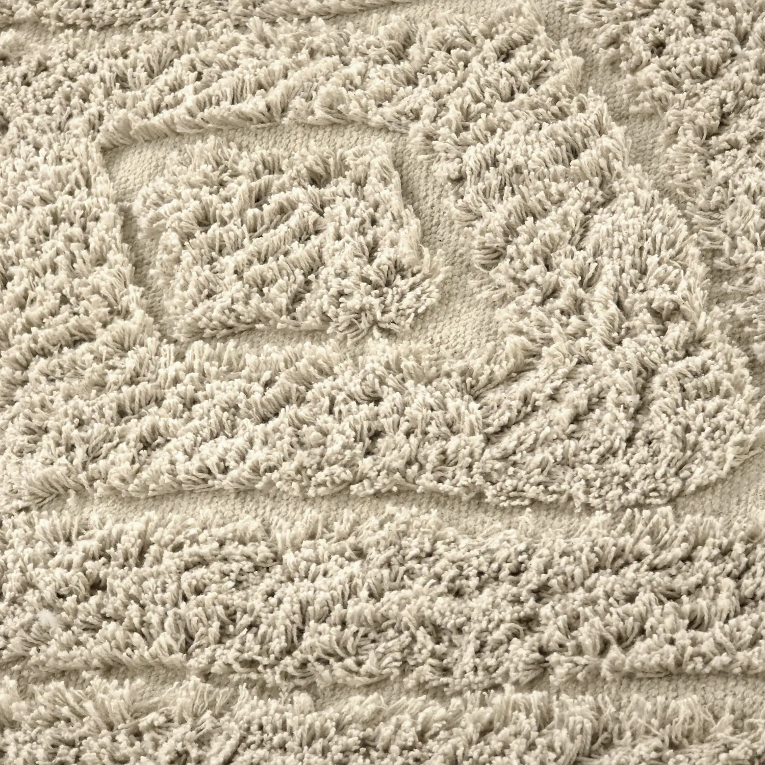 Runde tæpper - Amberley Natural Cotton Shaggy (beige)