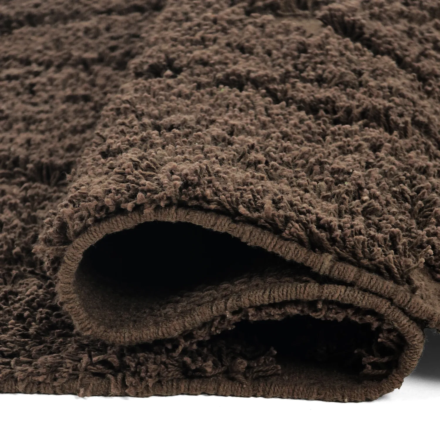 Ryatæpper - Amberley Natural Cotton Shaggy (brun)