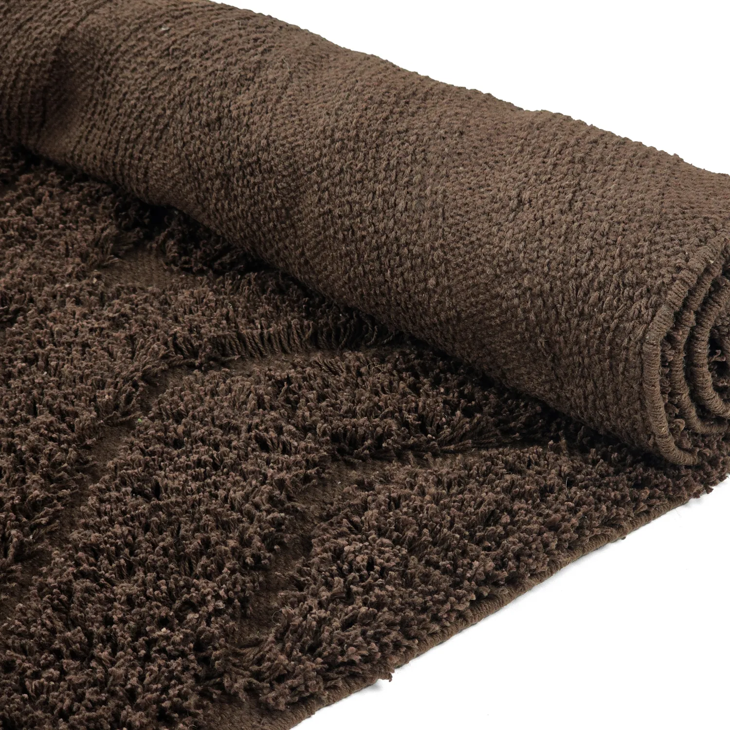 Ryatæpper - Amberley Natural Cotton Shaggy (brun)