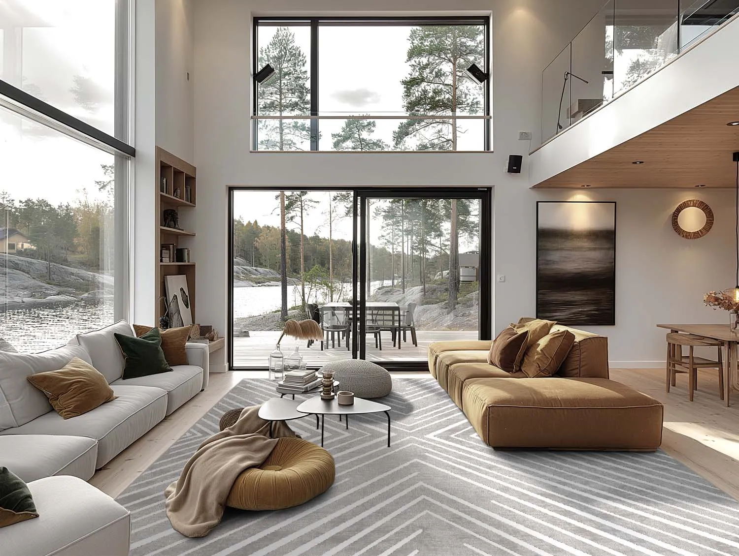 Wilton-tæppe - Amorgos (grå)