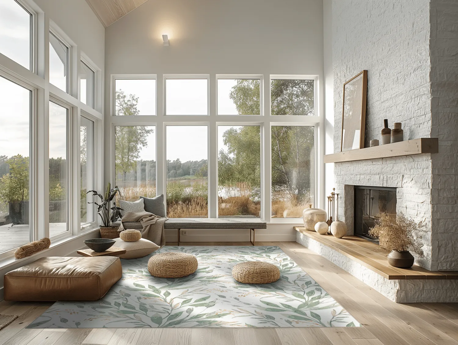 Wilton-tæppe - Anthea (grøn)