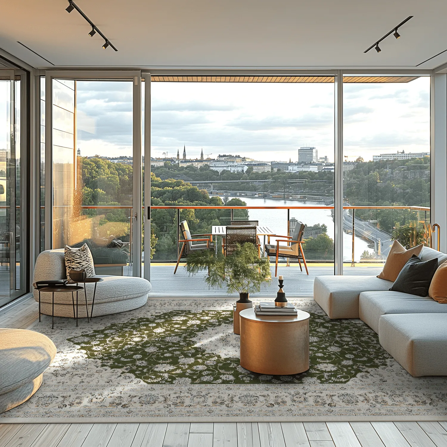 Wilton-tæppe - Arabella (grøn)