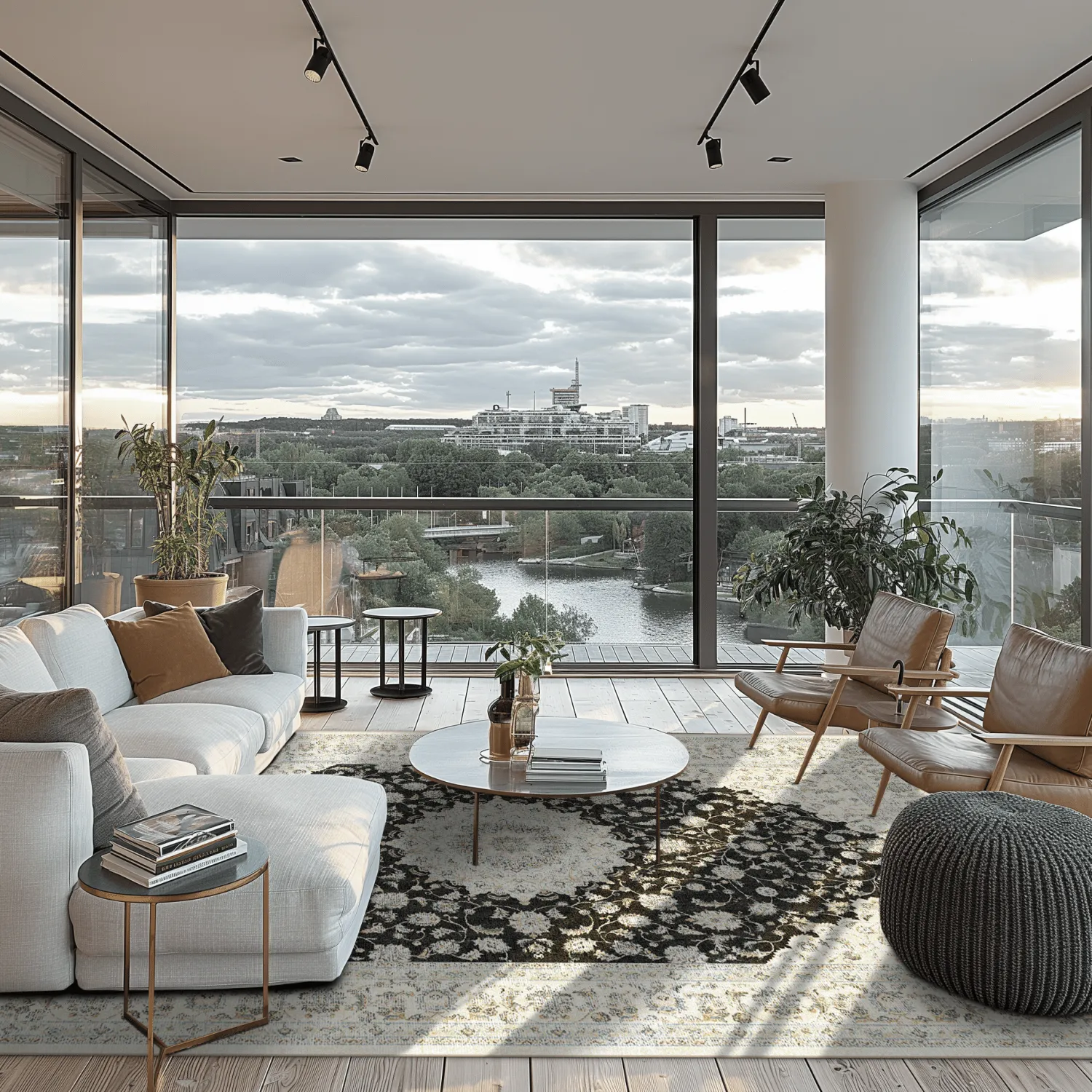 Wilton-tæppe - Arabella (sort)