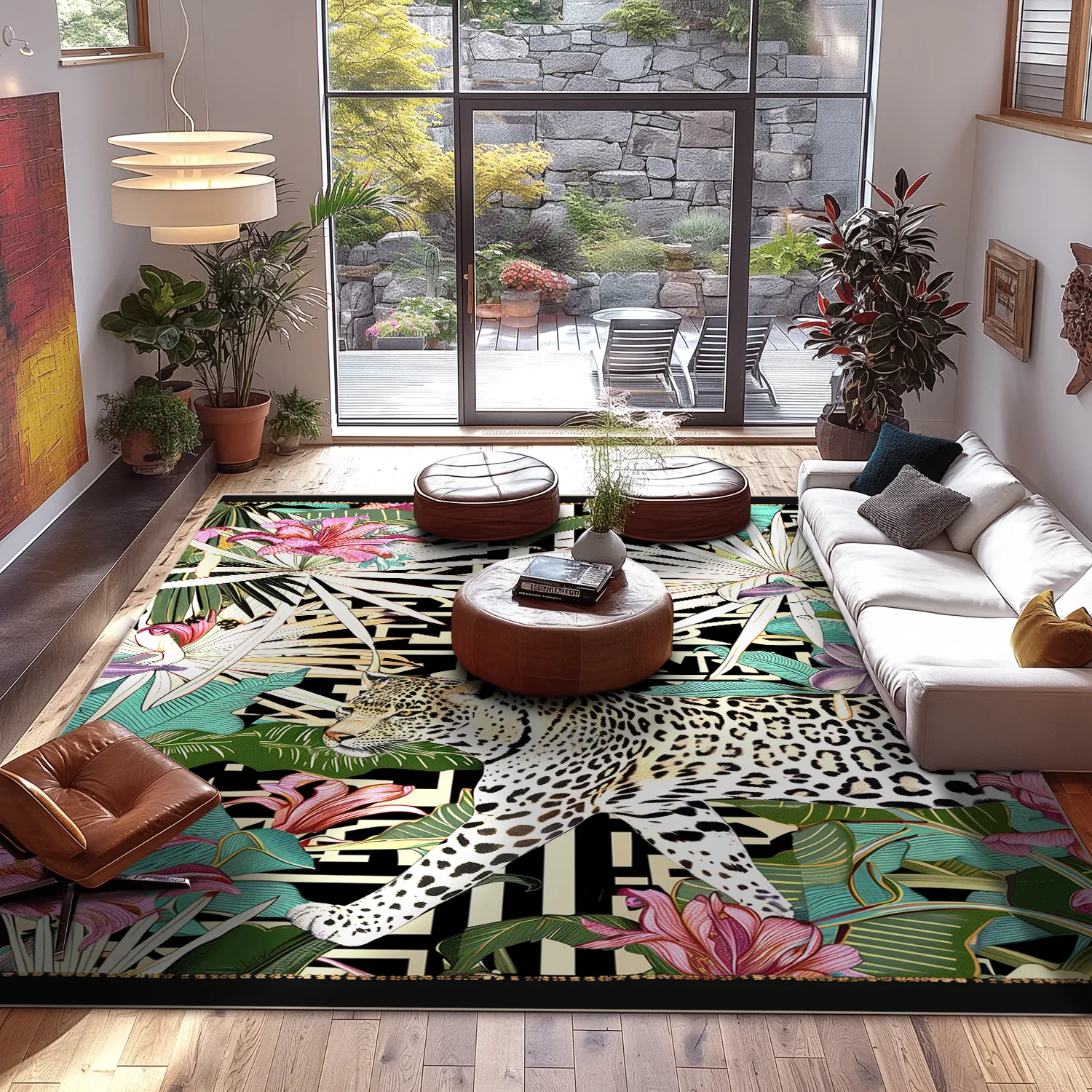 Wilton-tæppe - Panthera (flerfarvet)