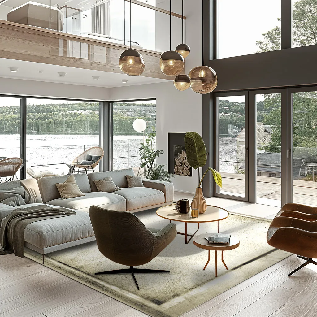 Wilton-tæppe - Arriate (beige/grå)