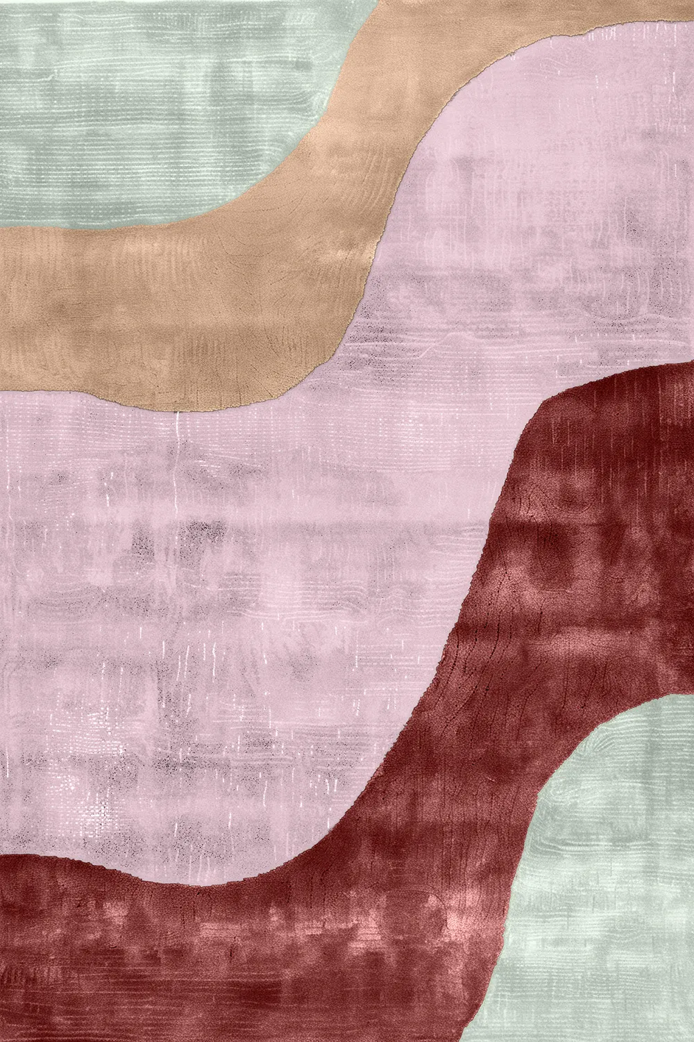 Wilton-tæppe - Barcelona (lyserød)