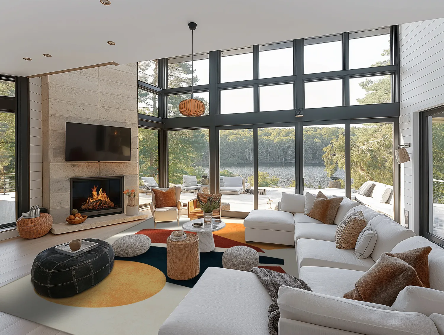 Wilton-tæppe - Beira (multi)