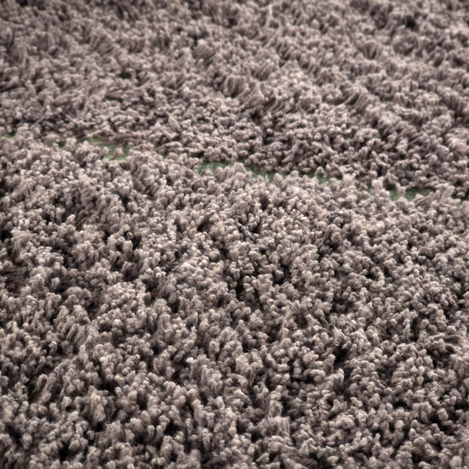 Ryatæpper - Bellevue Natural Cotton Shaggy (taupe/grøn)