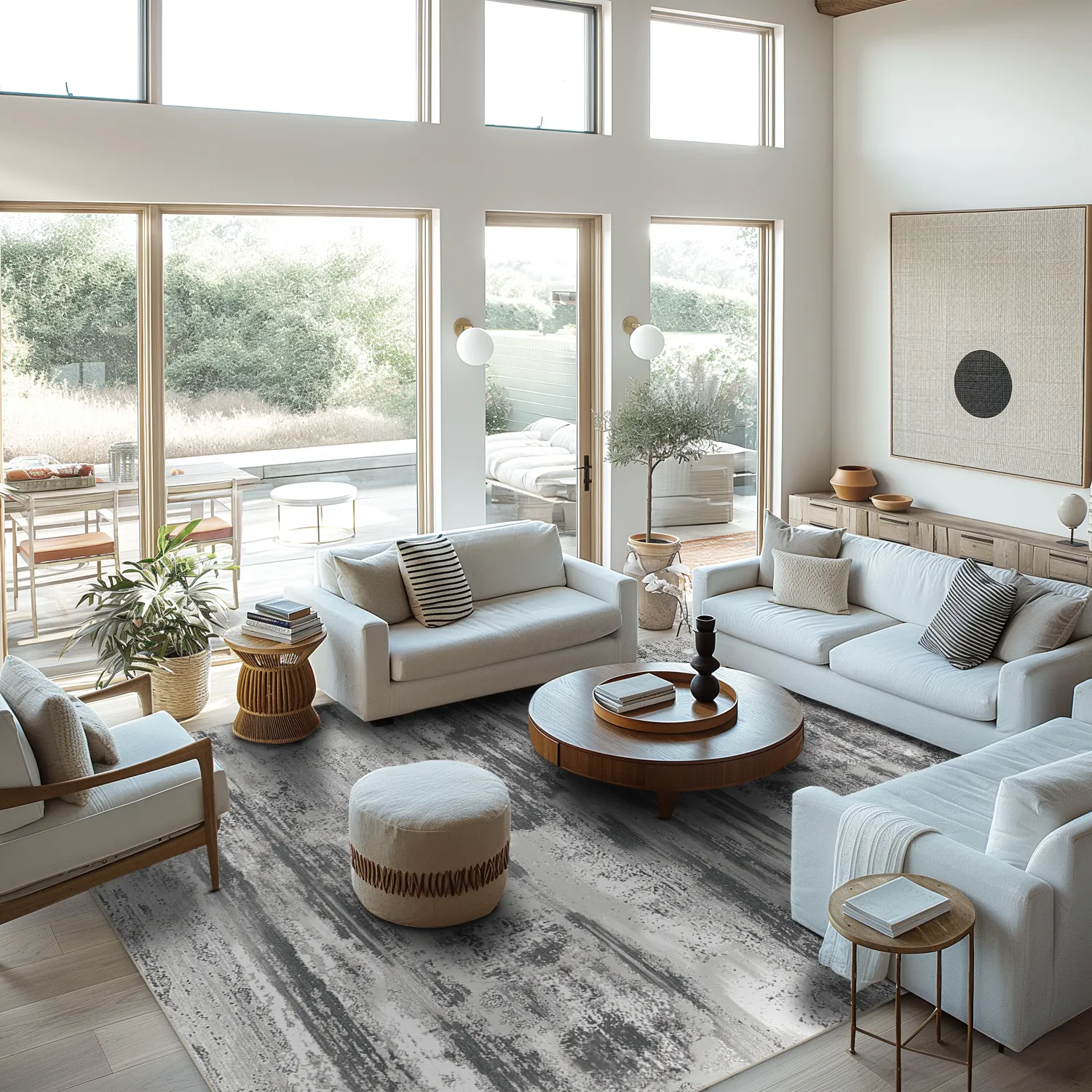 Wilton-tæppe - Ben Arous (grå)