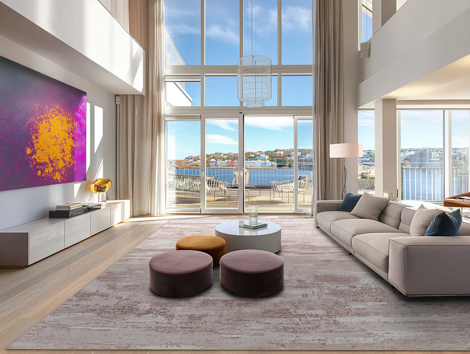 Wilton-tæppe - Ben Arous (lyserød)