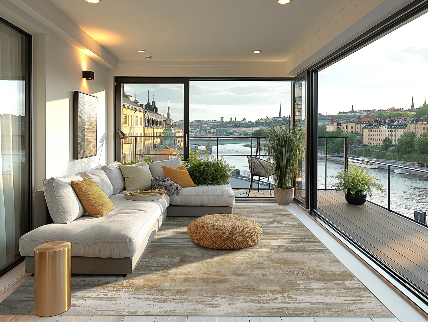 Wilton-tæppe - Ben Arous (grøn)