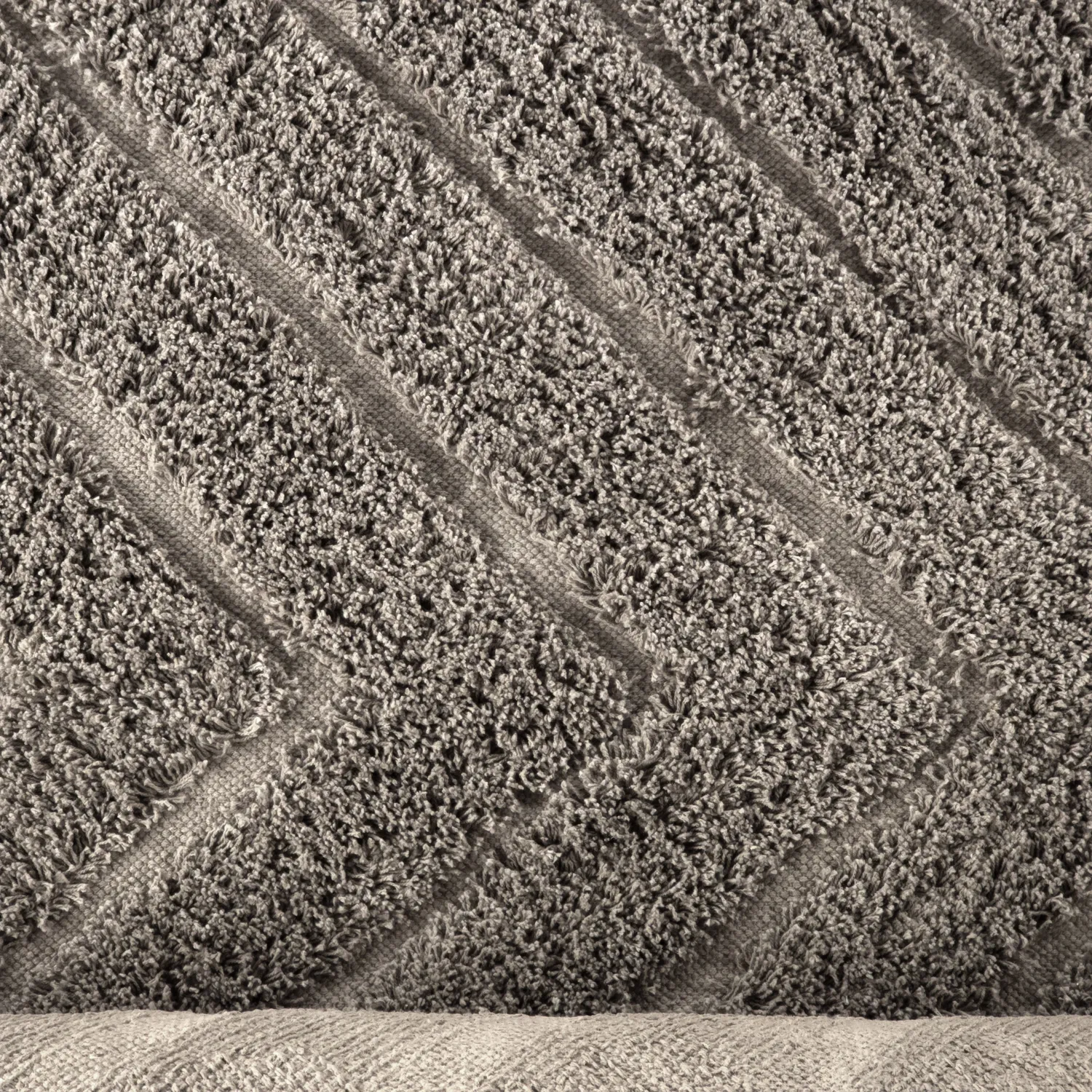 Ryatæpper - Conara Natural Cotton Shaggy (taupe)