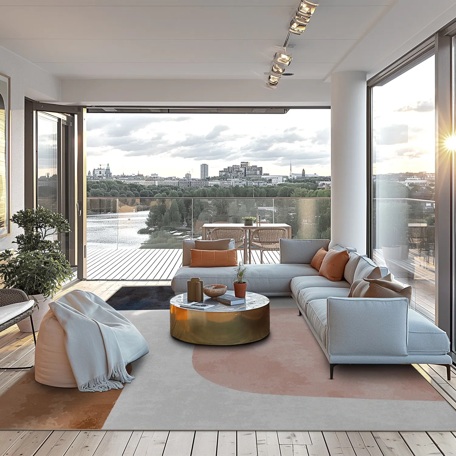 Wilton-tæppe - Elliant (multi)