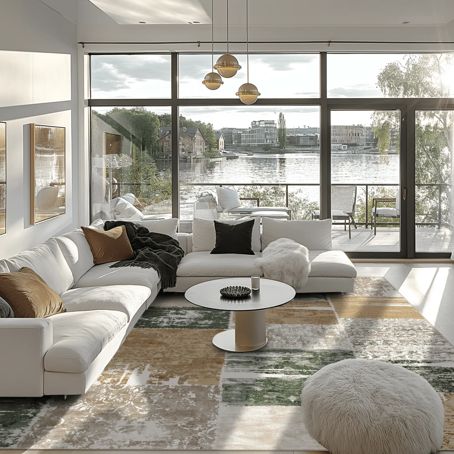 Wilton-tæppe - Ephesus (grøn)