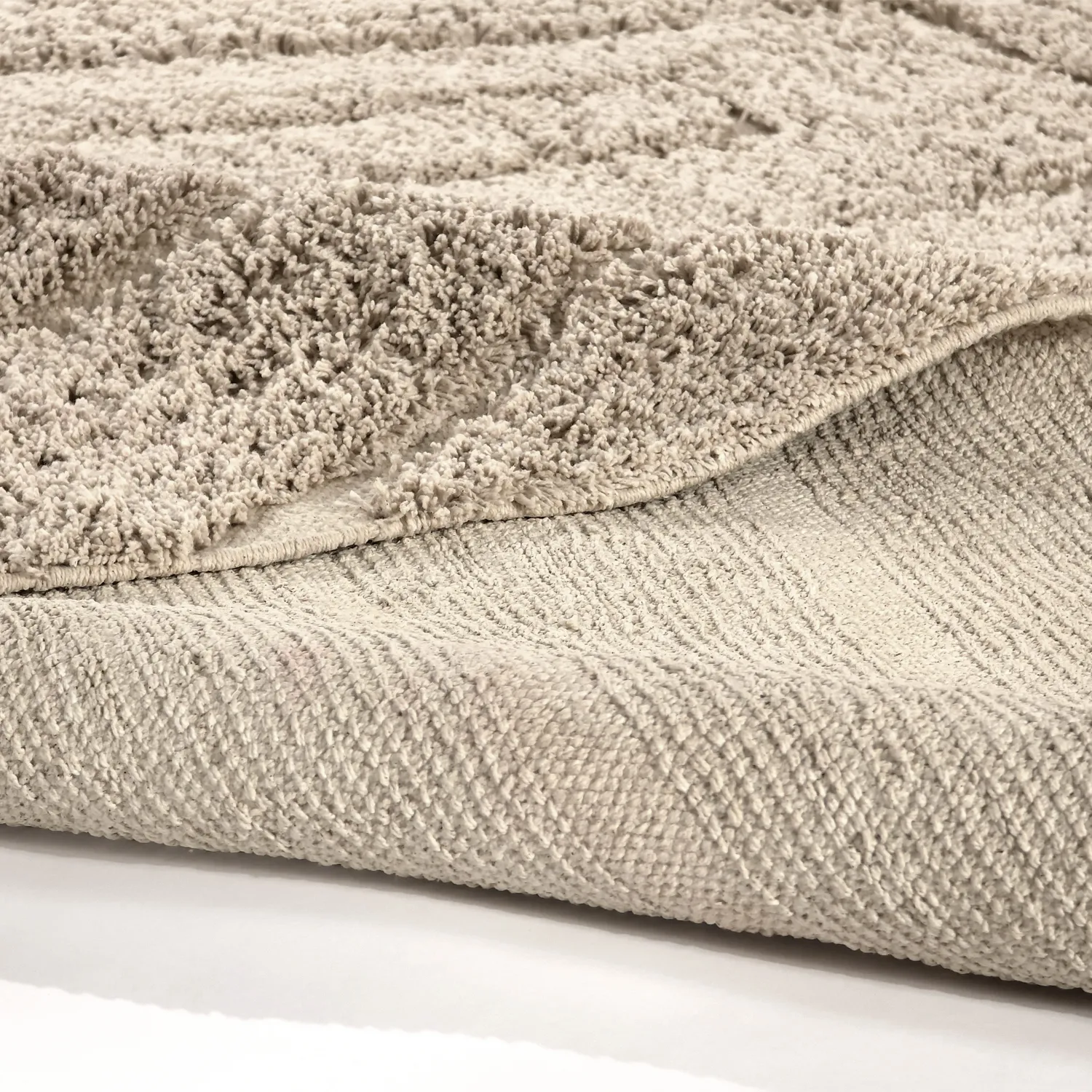 Ryatæpper - Farley Natural Cotton Shaggy (beige)