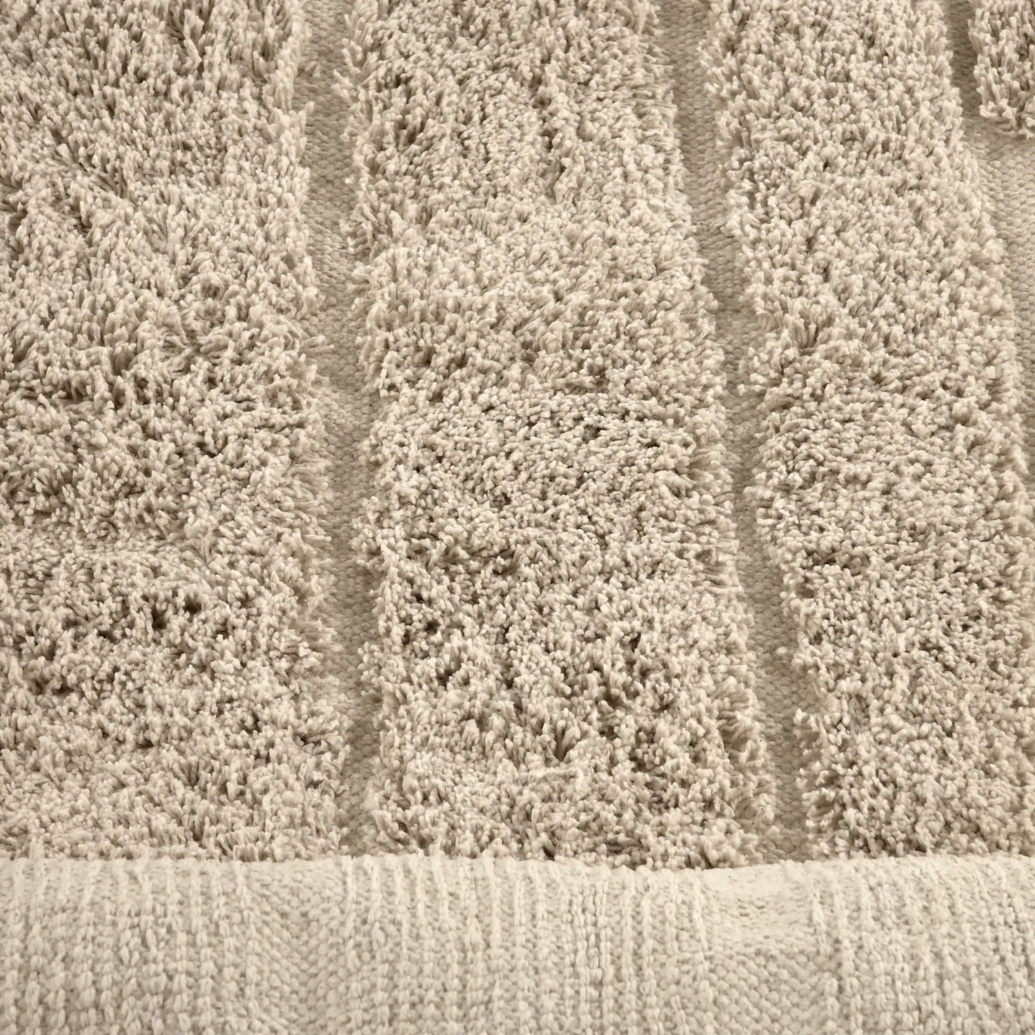 Ryatæpper - Farley Natural Cotton Shaggy (beige)
