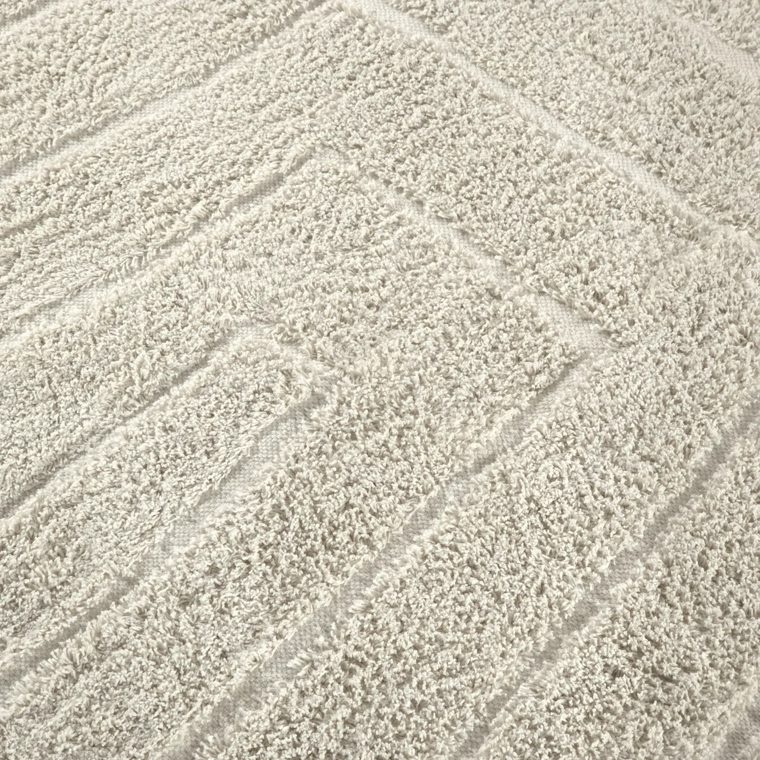 Ryatæpper - Farley Natural Cotton Shaggy (off-white)