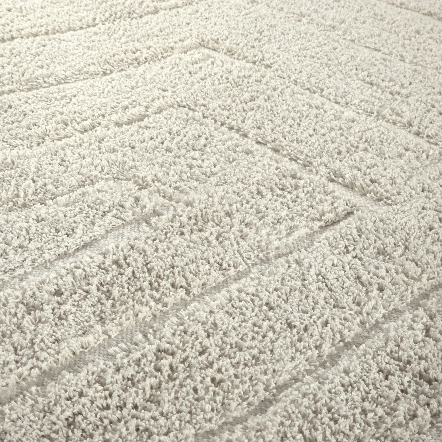 Ryatæpper - Farley Natural Cotton Shaggy (off-white)