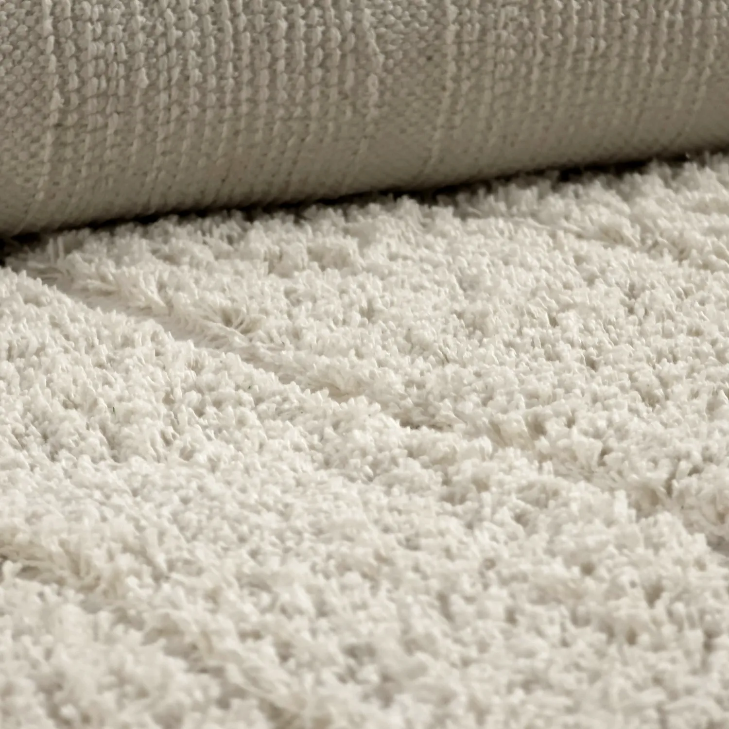 Ryatæpper - Farley Natural Cotton Shaggy (off-white)
