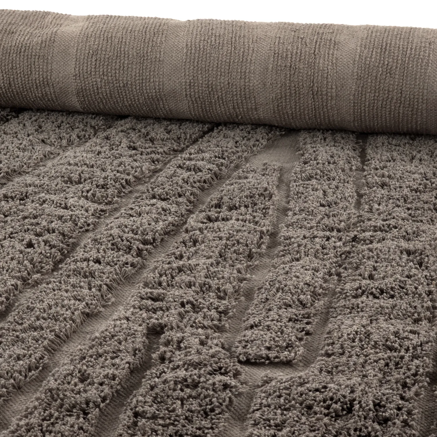 Ryatæpper - Farley Natural Cotton Shaggy (taupe)