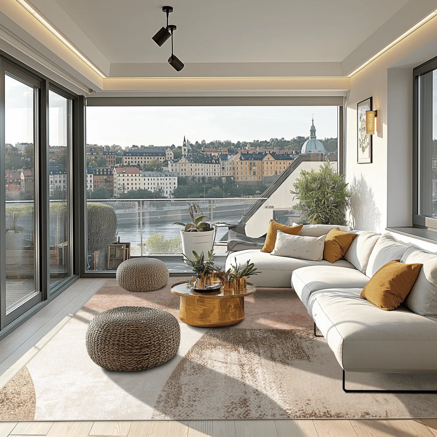 Wilton-tæppe - Fia (lyserød/multi)