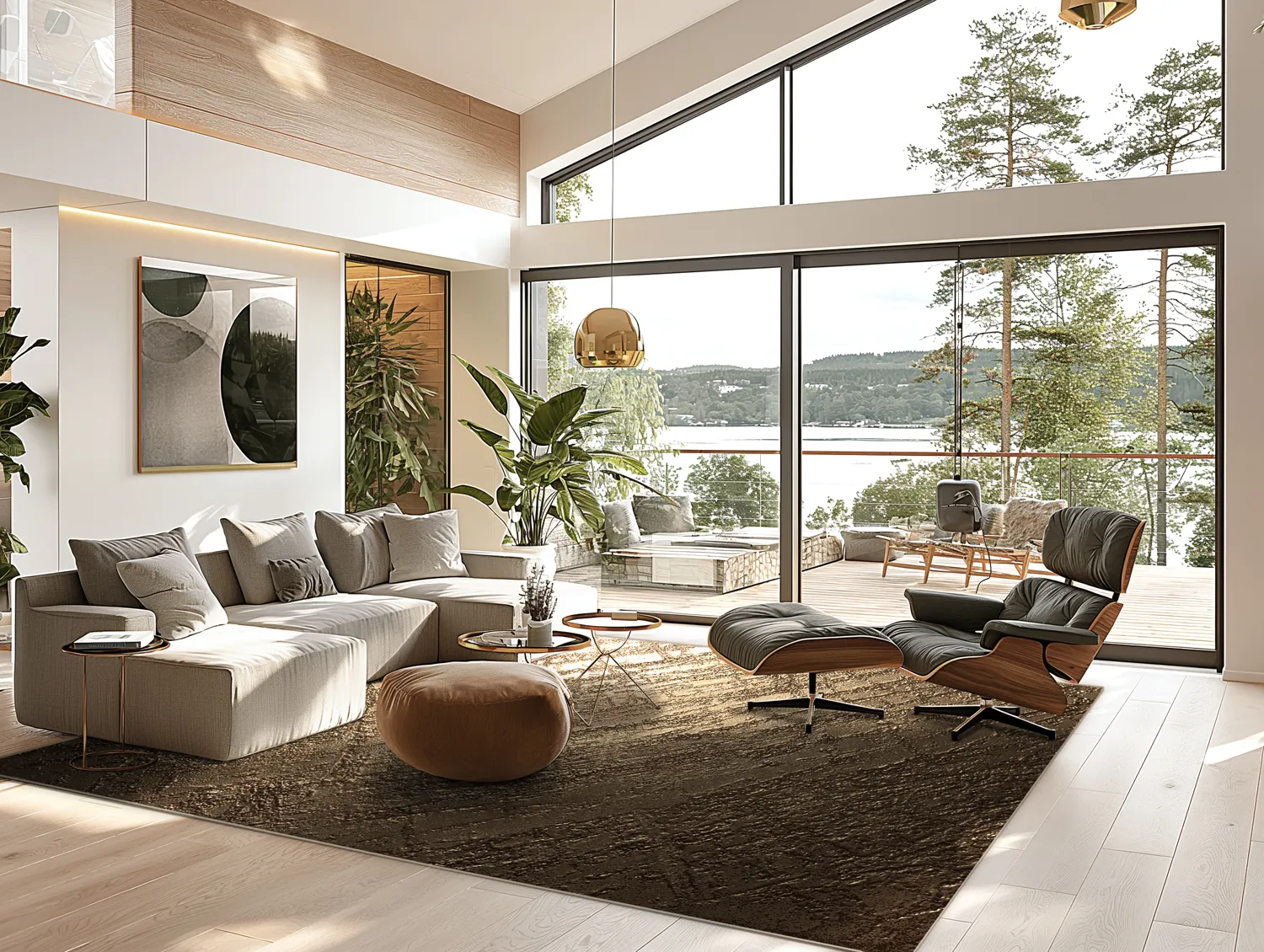 Wilton-tæppe - Junes (guld)