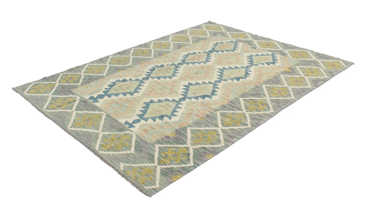 Orientalsk kelimtæppe 199 x 151 cm