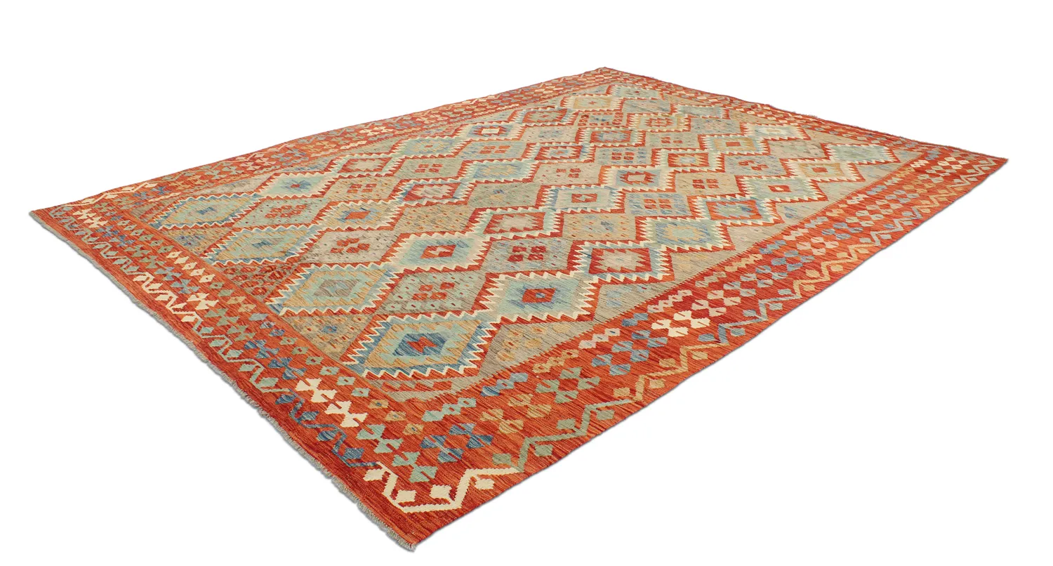 Orientalsk kelimtæppe 348 x 257 cm