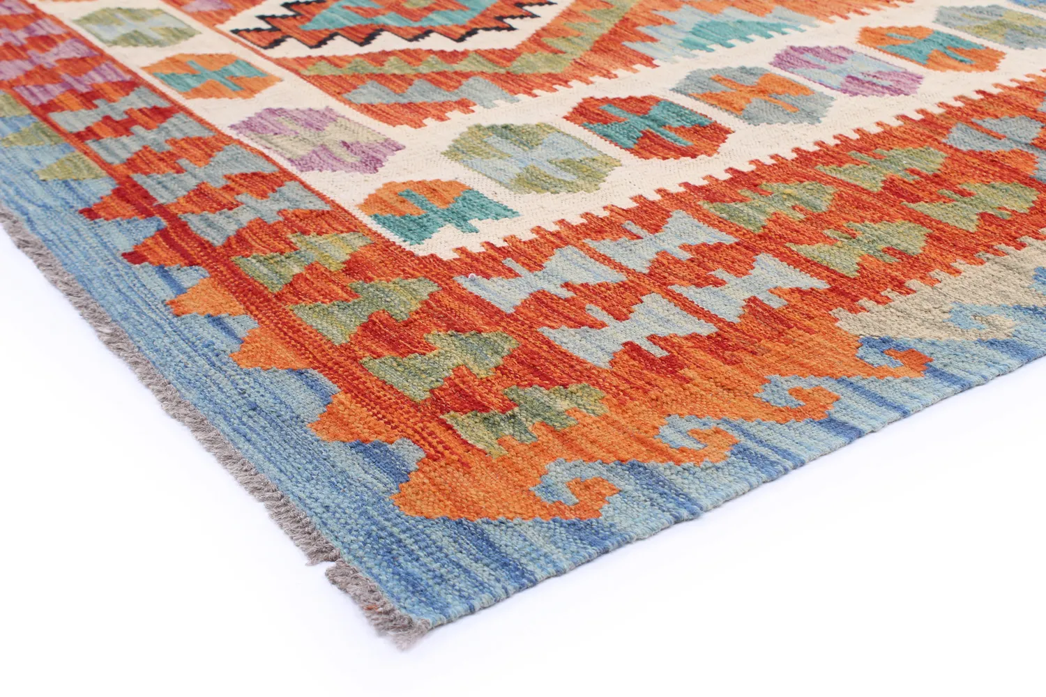 Orientalsk kelimtæppe 298 x 204 cm