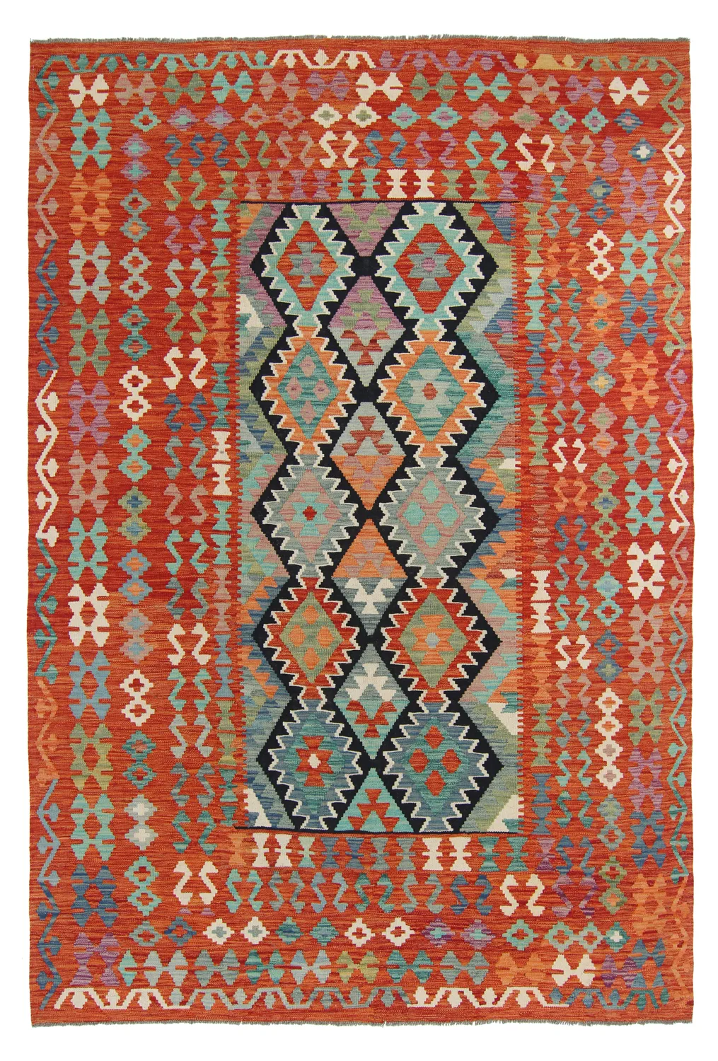 Orientalsk kelimtæppe 299 x 202 cm