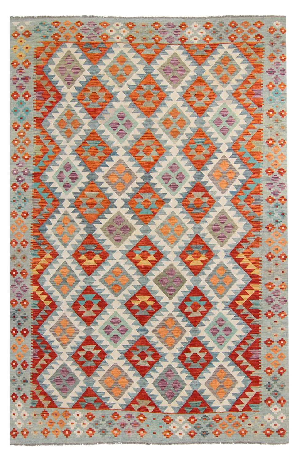 Orientalsk kelimtæppe 297 x 200 cm