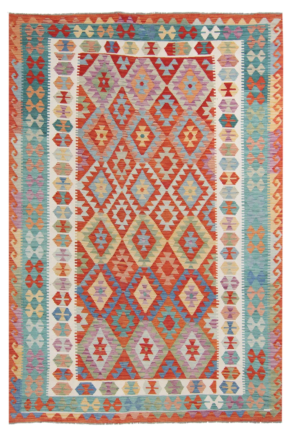 Orientalsk kelimtæppe 295 x 202 cm