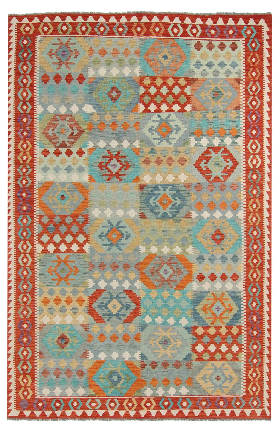 Orientalsk kelimtæppe 298 x 203 cm