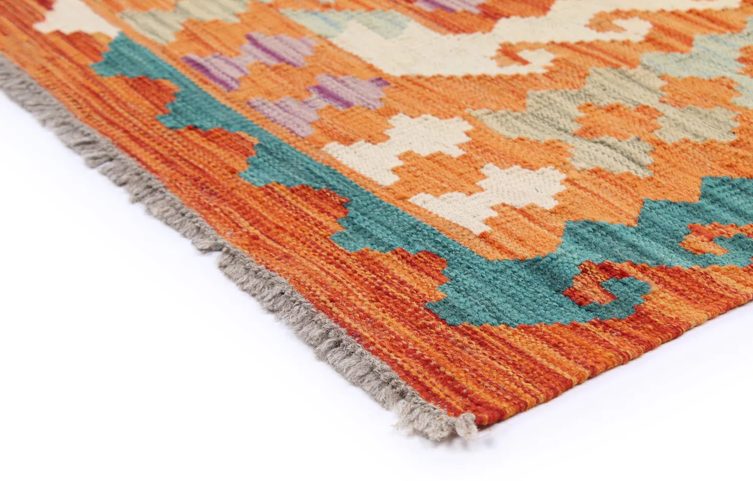 Orientalsk kelimtæppe 292 x 200 cm