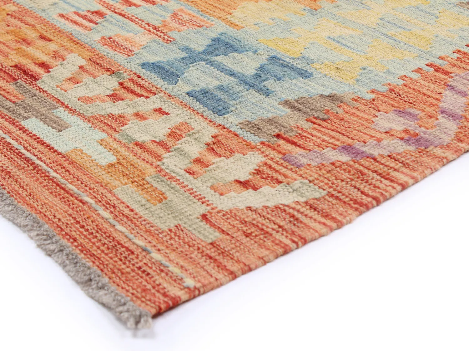 Orientalsk kelimtæppe 304 x 208 cm