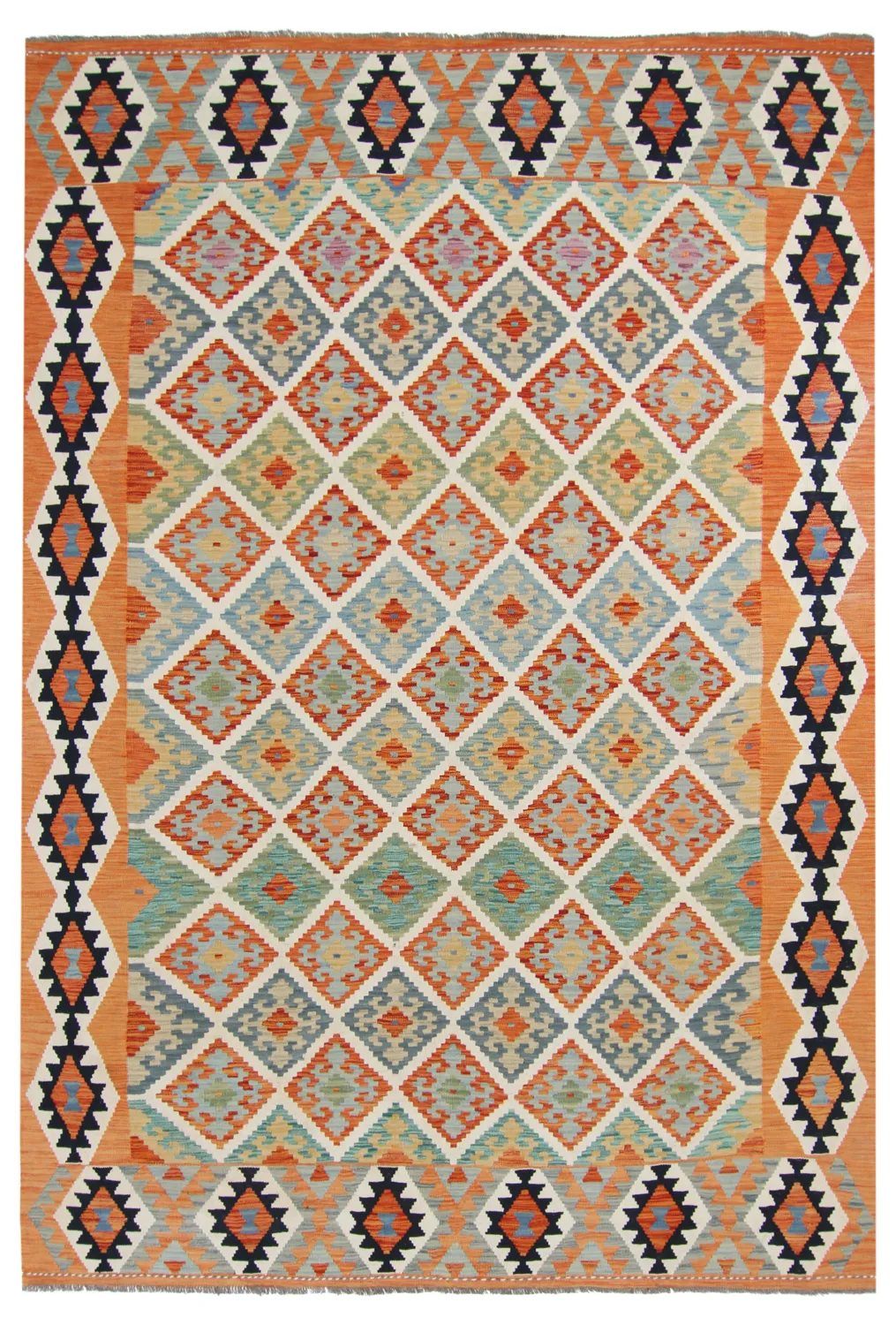 Orientalsk kelimtæppe 308 x 213 cm