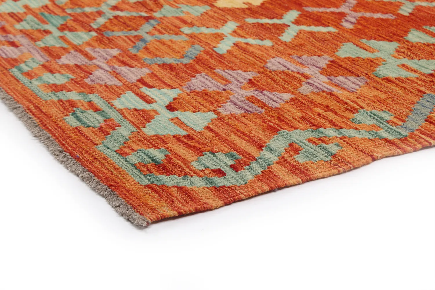 Orientalsk kelimtæppe 363 x 280 cm