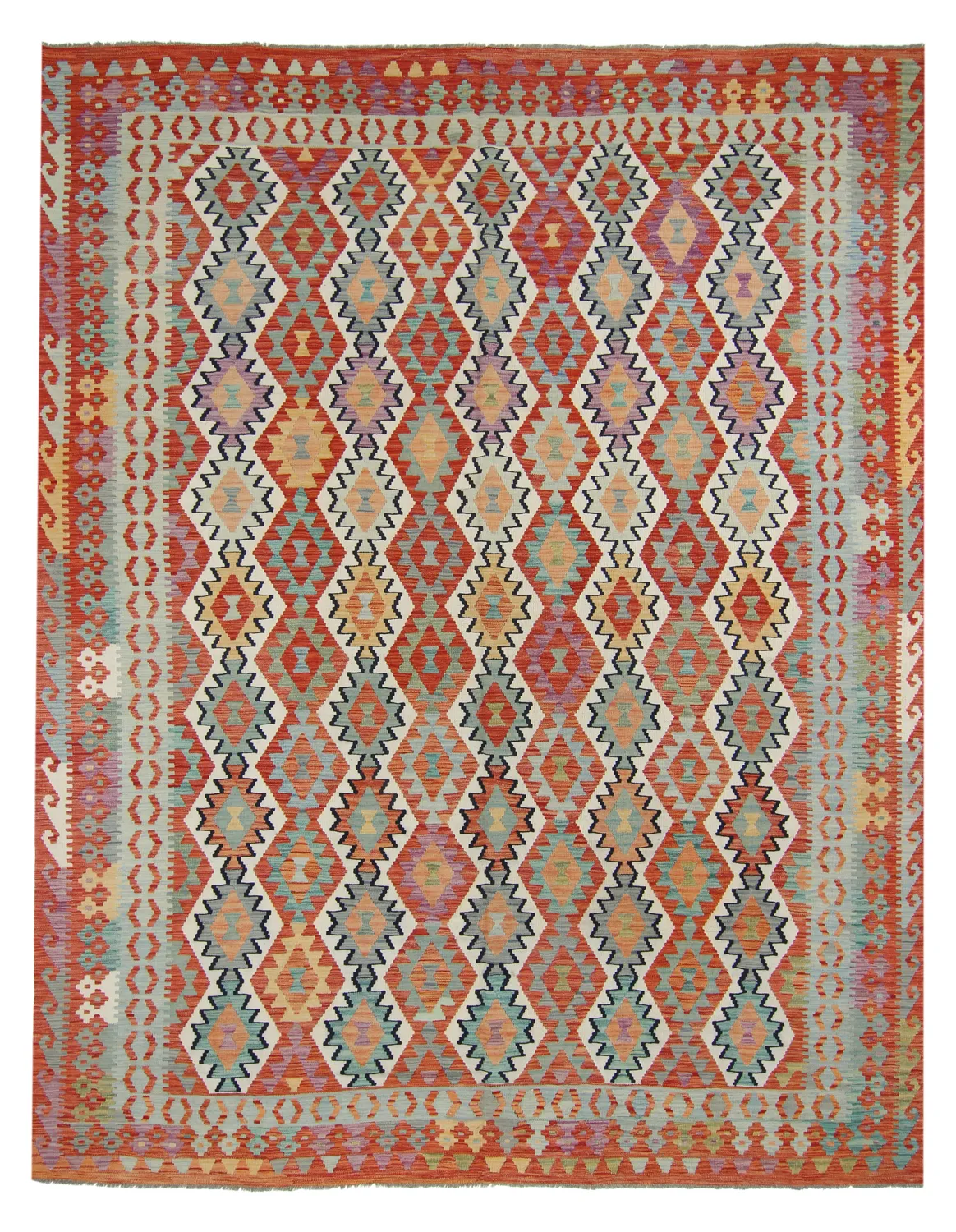 Orientalsk kelimtæppe 362 x 276 cm