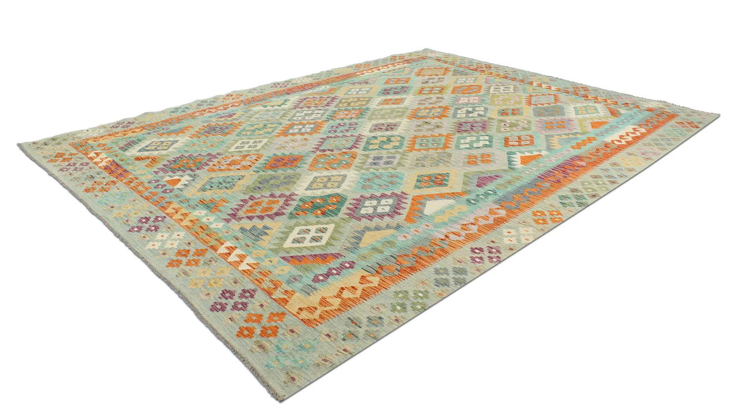 Orientalsk kelimtæppe 348 x 262 cm