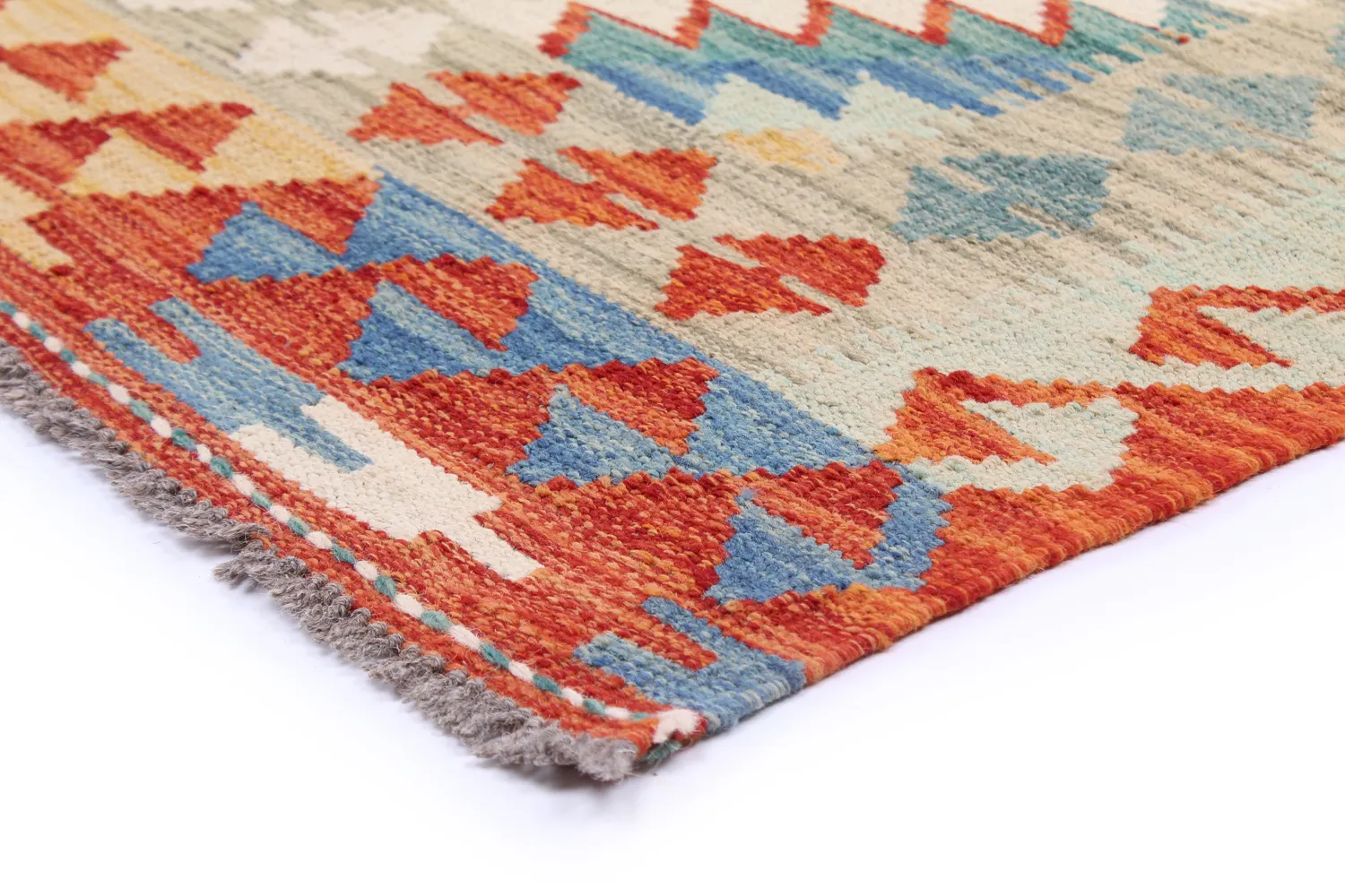 Orientalsk kelimtæppe 245 x 177 cm