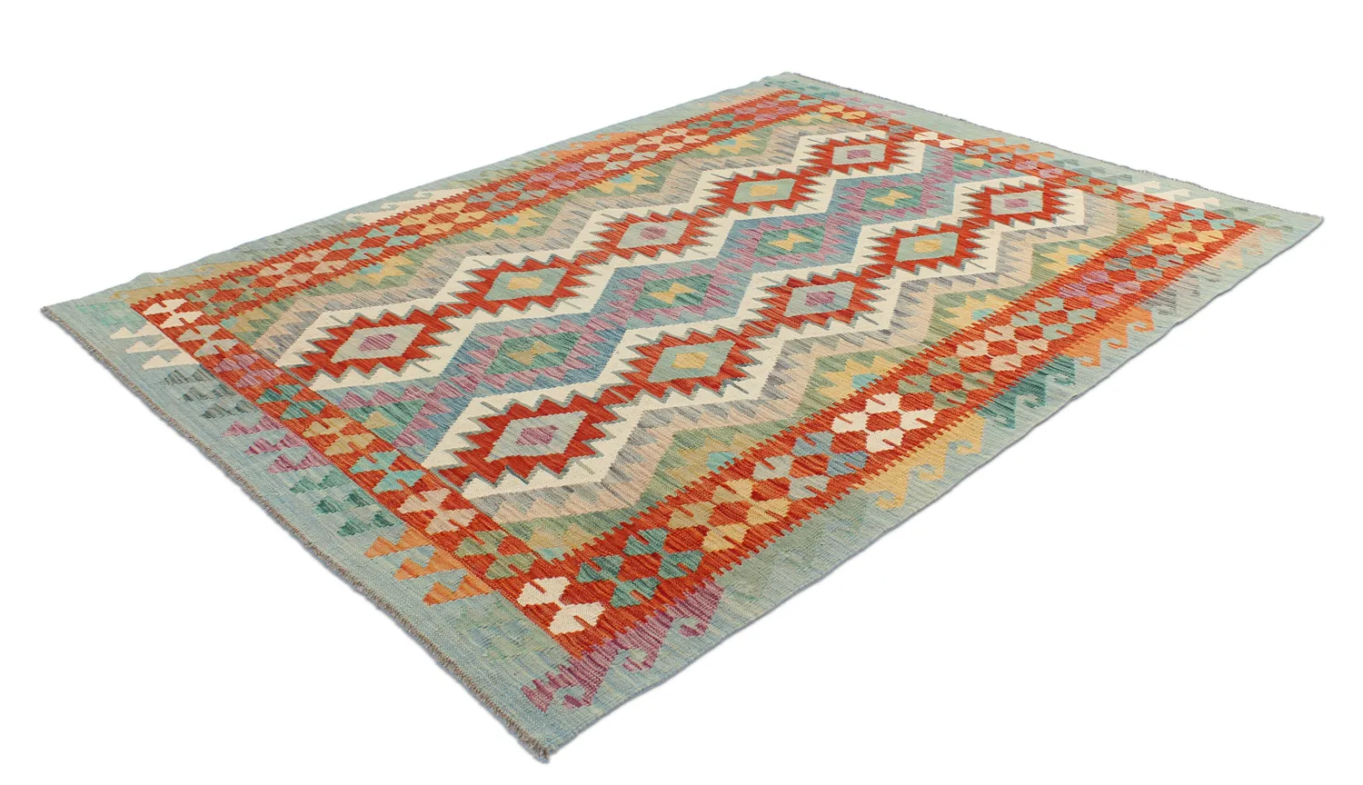 Orientalsk kelimtæppe 243 x 177 cm