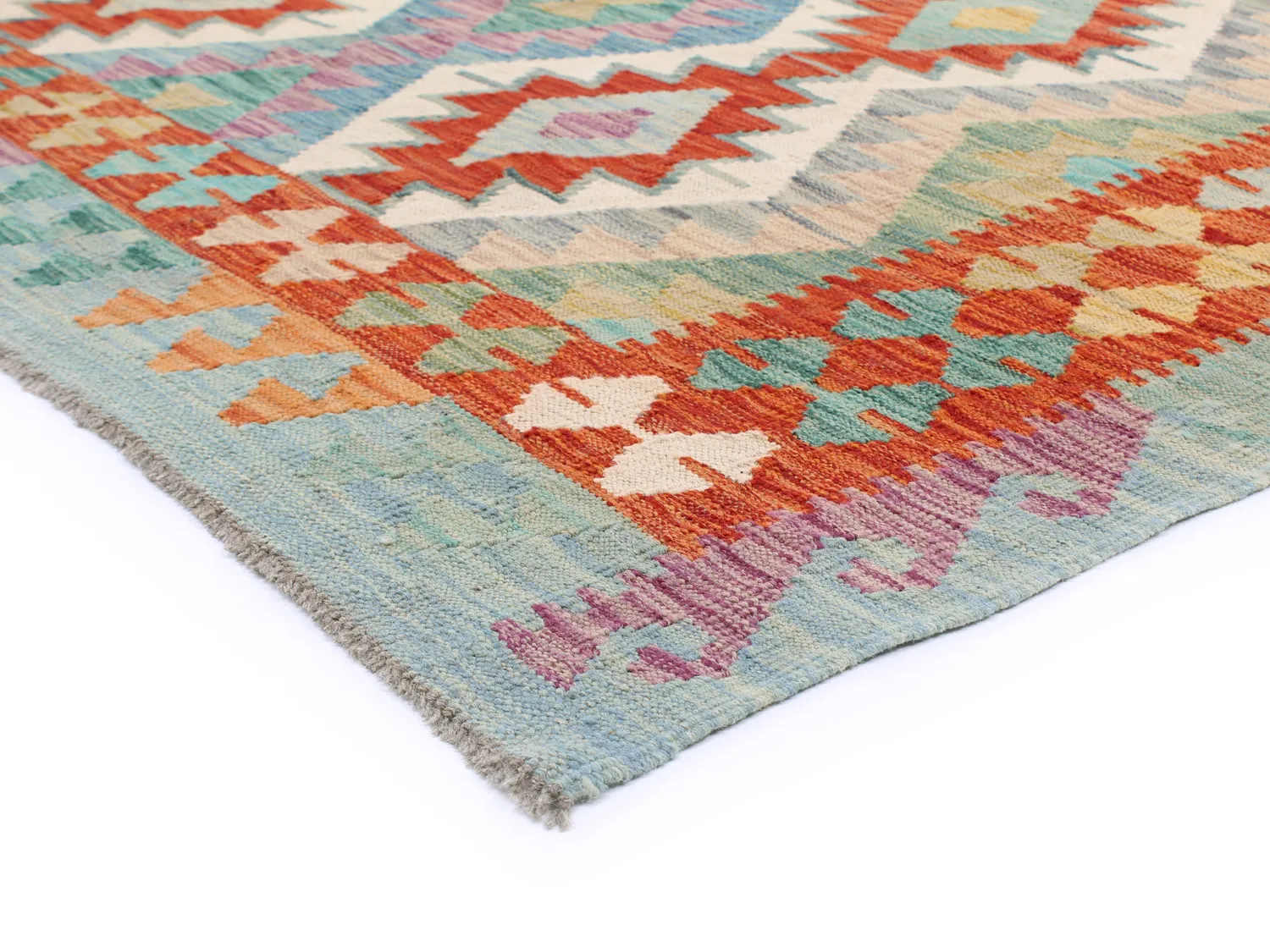 Orientalsk kelimtæppe 243 x 177 cm