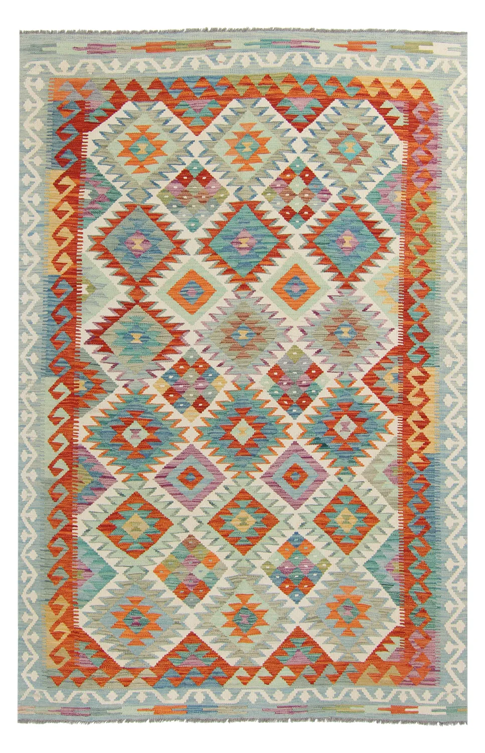 Orientalsk kelimtæppe 245 x 166 cm