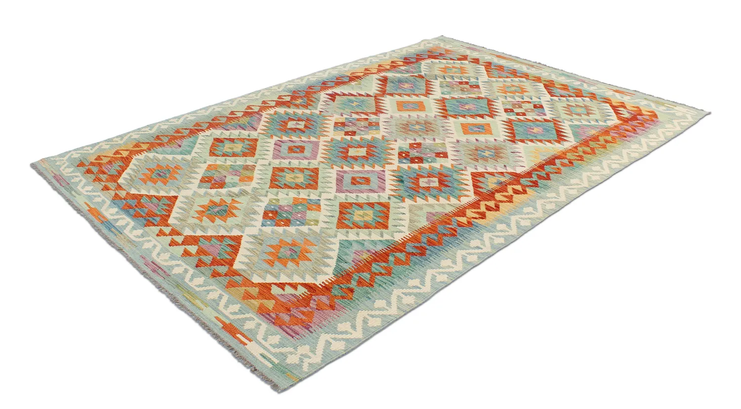 Orientalsk kelimtæppe 245 x 166 cm