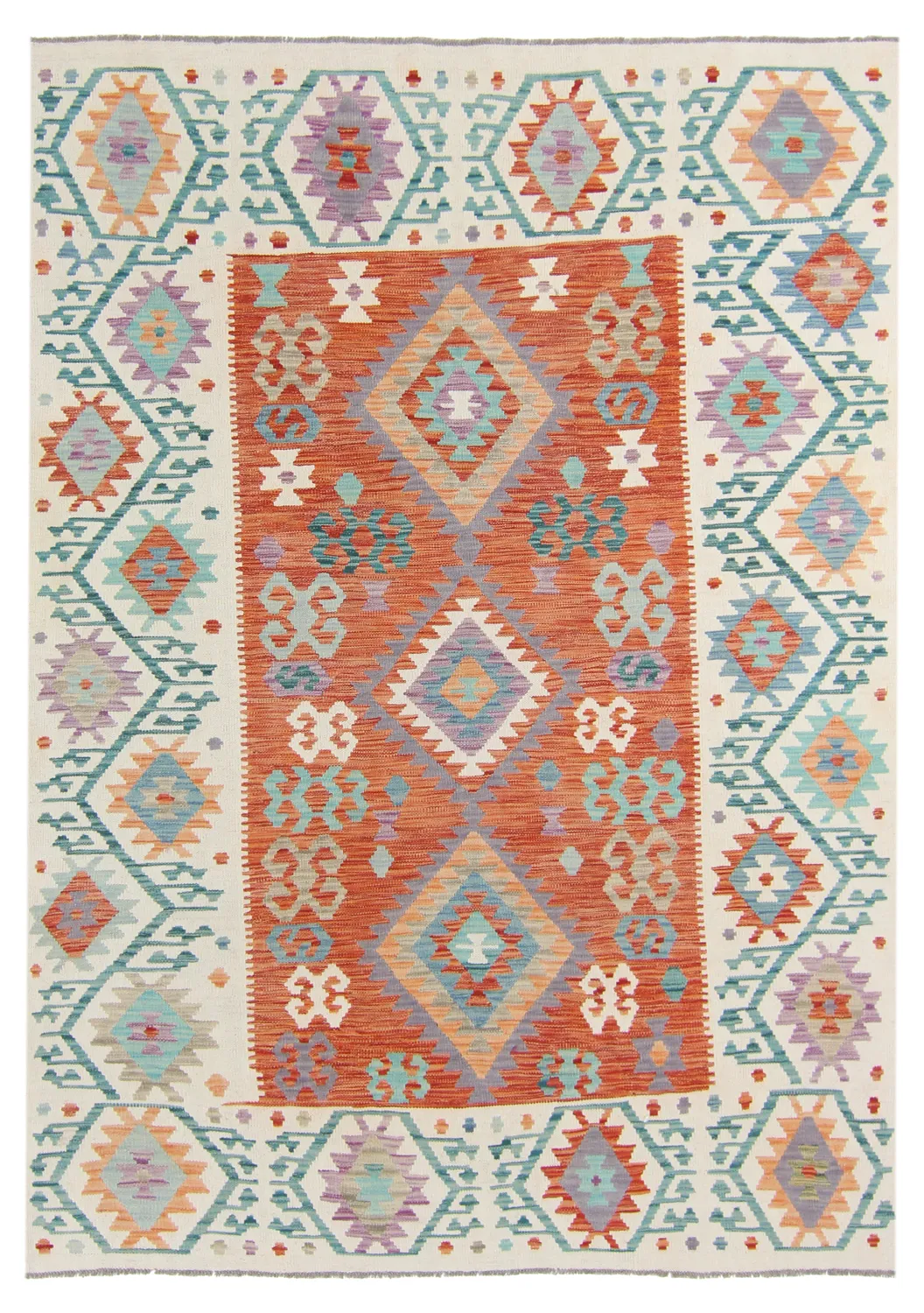 Orientalsk kelimtæppe 235 x 172 cm